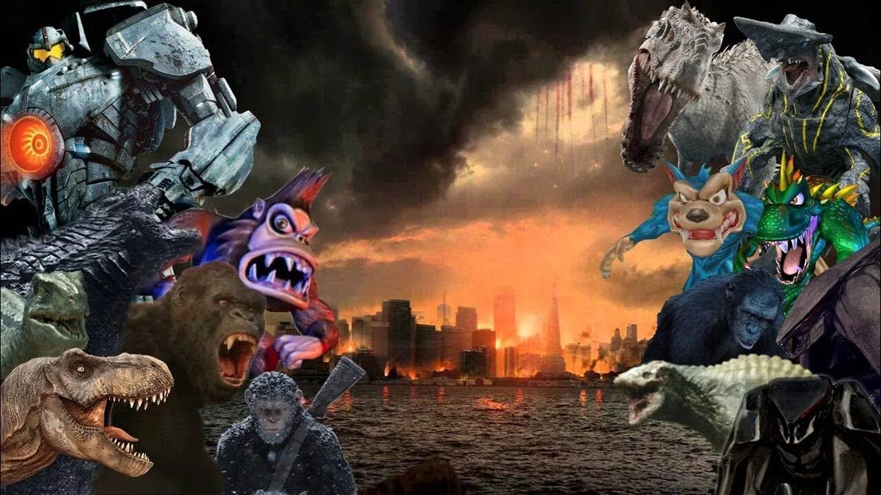 Content warning all monsters. Остров монстров Годзилла. Godzilla destroy all Monsters 2022. Кайдзю Годзилла Гамера 2022.