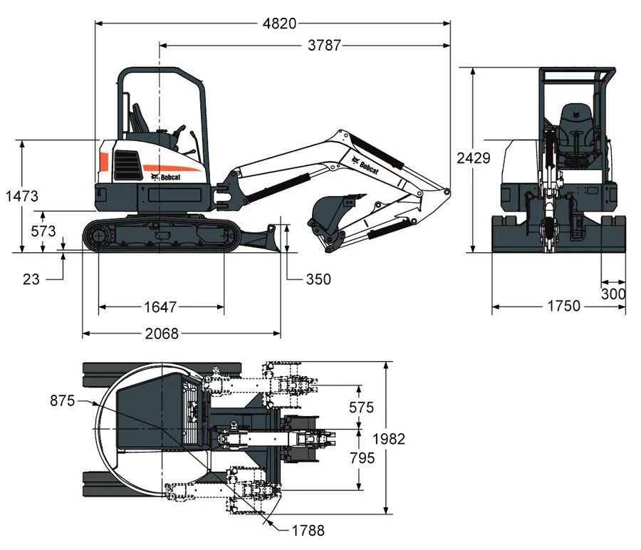 Габариты бобкэт. Мини-экскаватор Bobcat e32. Bobcat e32 экскаватор. Габариты мини экскаватора Бобкэт. Мини экскаватор Bobcat e32 характеристики.