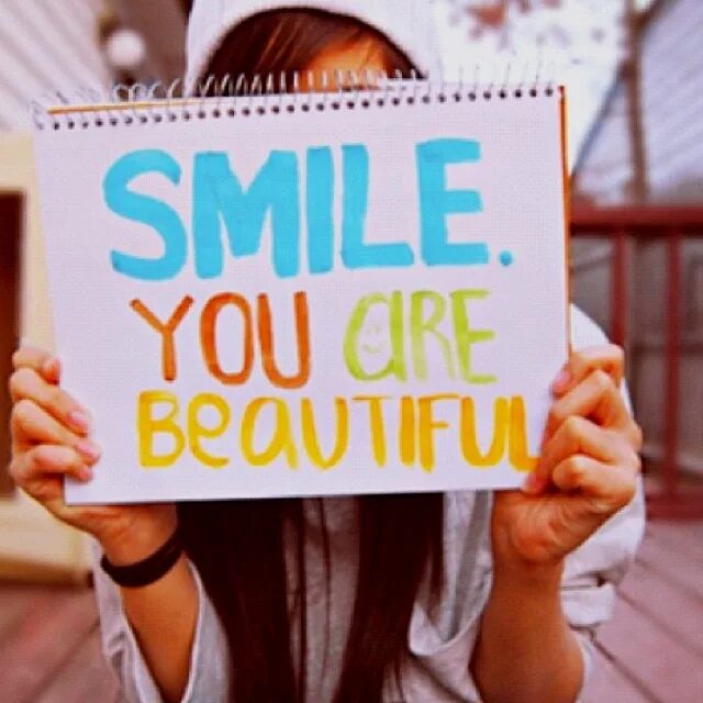 Be beautiful be you. Charity Date. You are beautiful it's true. Smile you are beautiful