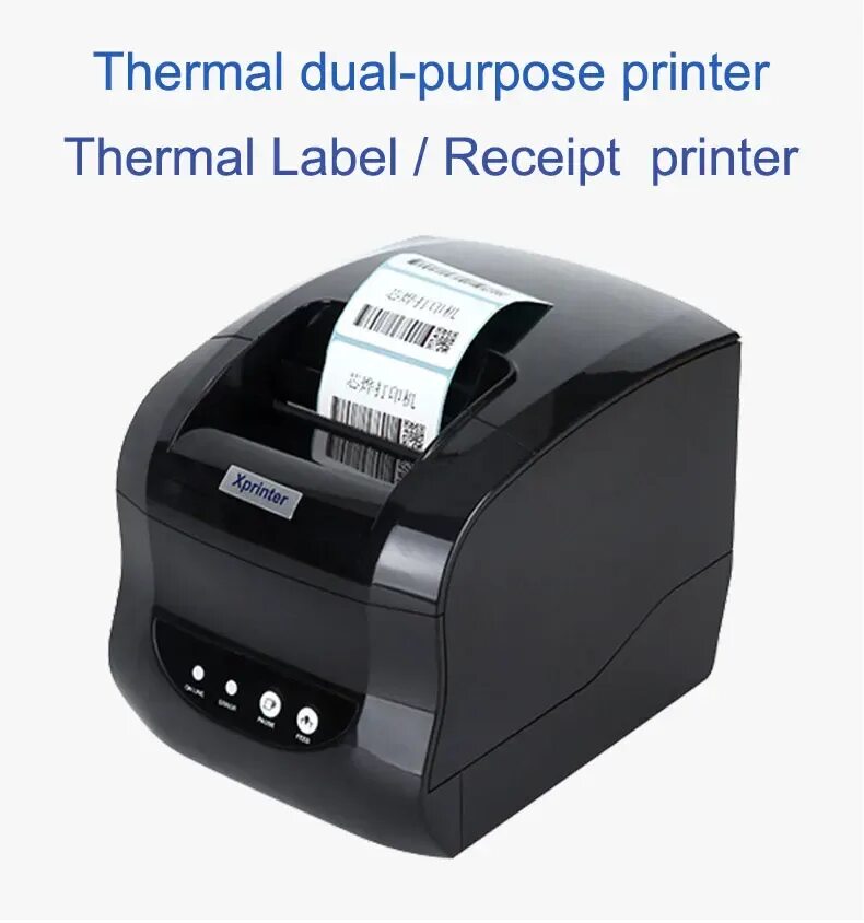 Как настроить xprinter 365b для печати этикеток. Как настроить xprinter 365b для печати этикеток