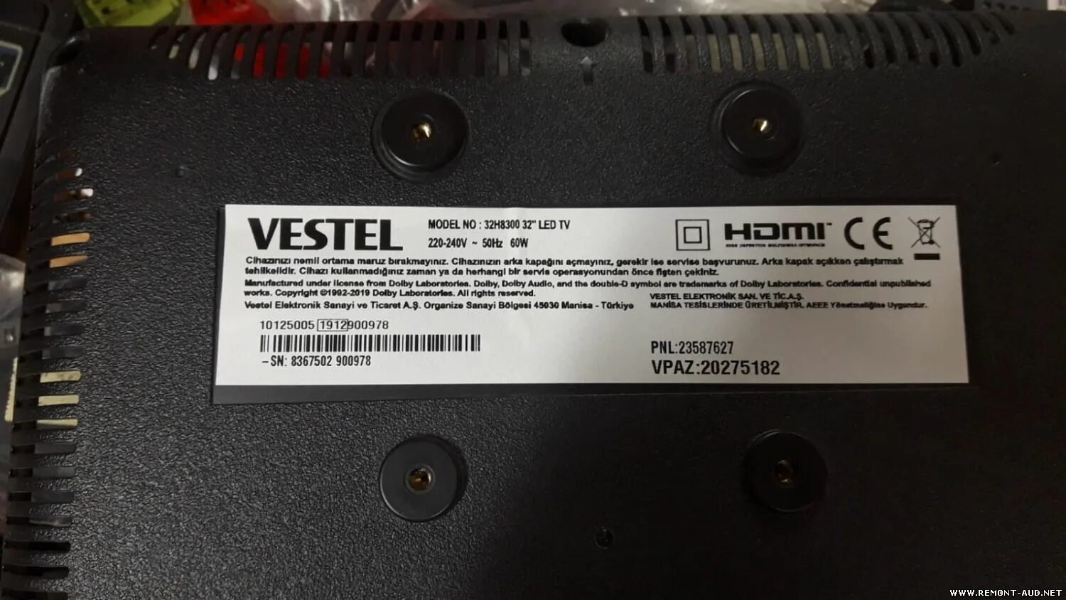 Vestel 32 pht3001 32 led TV телевизор. Vestel 32pht3001. NEC 8300. 58738h8300.