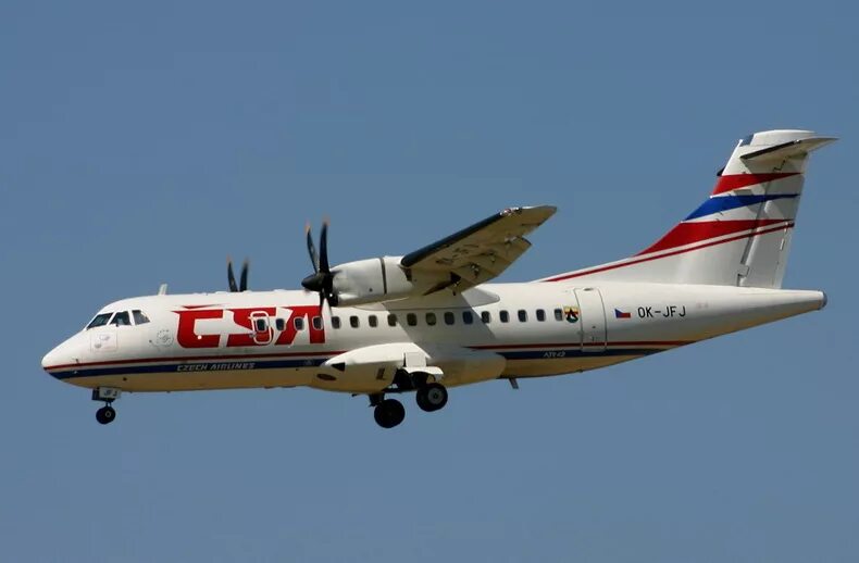 ATR 42. ATR 42-600. Грузовой вариант ATR 42/600. Czech Airlines atr42.