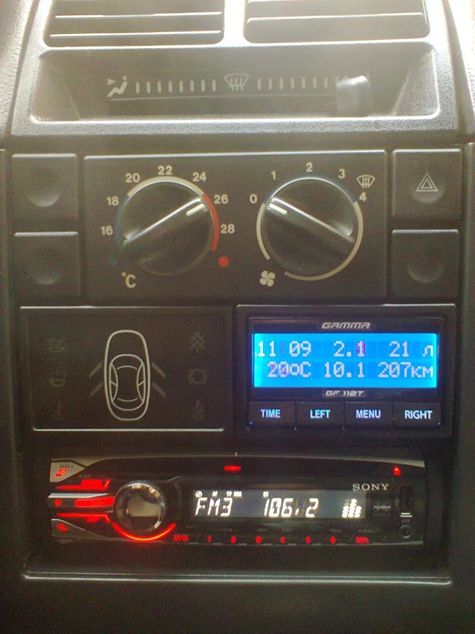 Gamma 2110. Gamma бортовой компьютер ваз 2110 112.