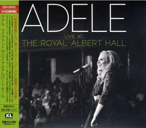 Adele Live at the Royal Albert Hall. Adele CD Japan. Adele "25, CD". Adele Live in Royal Albert Hall Stage. Live at royal albert hall