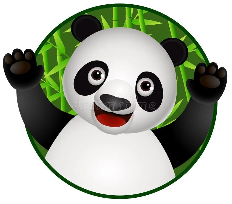 Панда собирает в круг. Панда в круге. Эмблема Панда для детей. Пандочка в кругу. Герб с пандой.