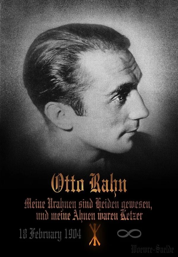 Отто читать. Otto wilhelm rahn. отто ран. отто ран грааль.