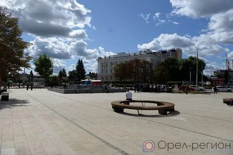 Скверы города орла