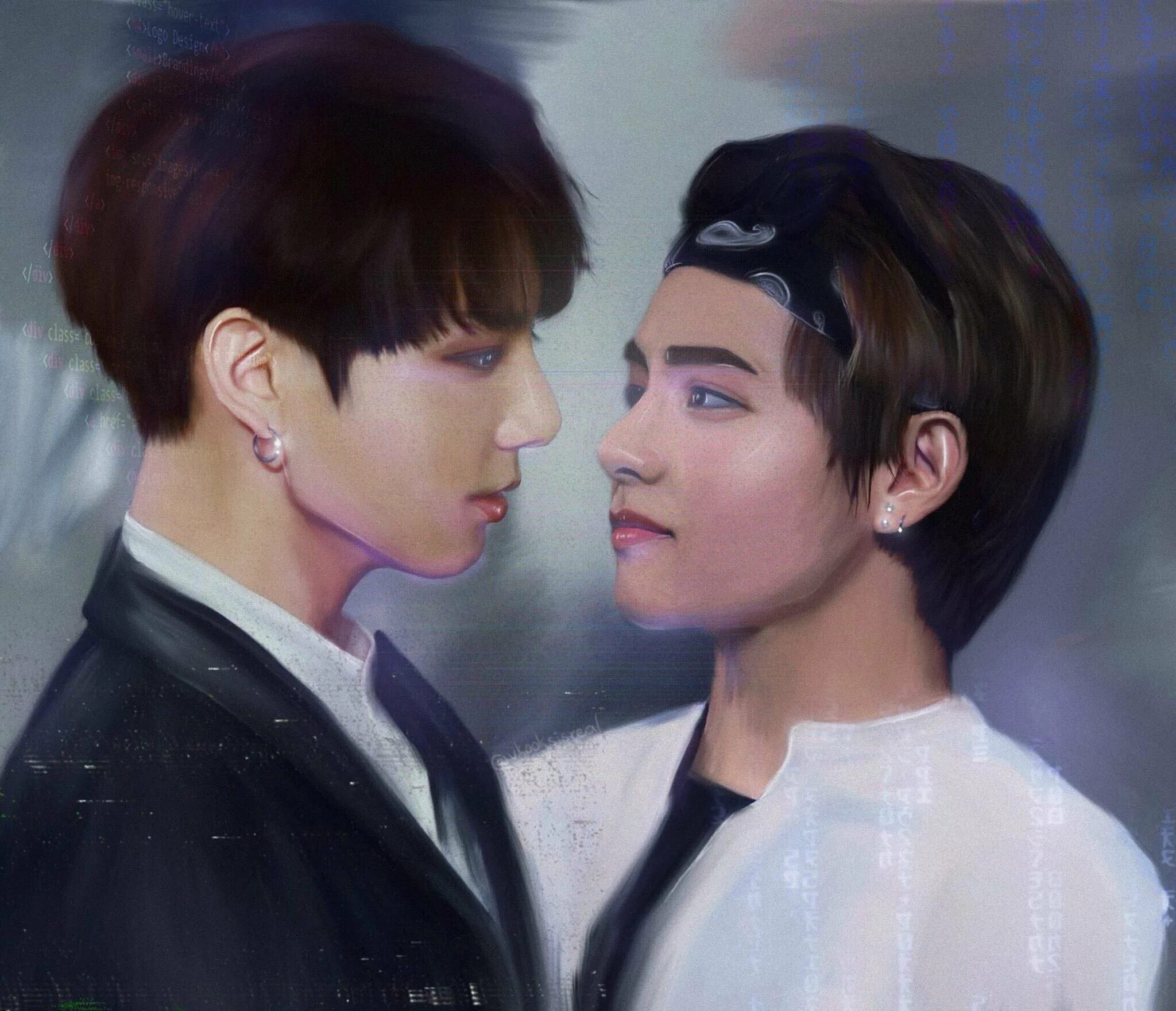 Bts vkook. Bts art 18 вигуки. Вигуки бтс. Таекоок вигуки. Bts вигуки арт.