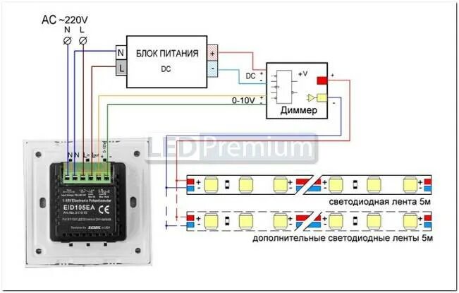 Dimmer 0-10 Volt Wiring Diagram