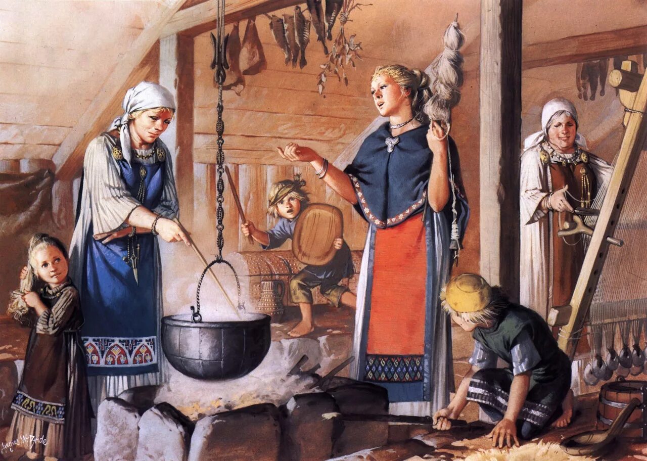 Жизнь людей в средние века
