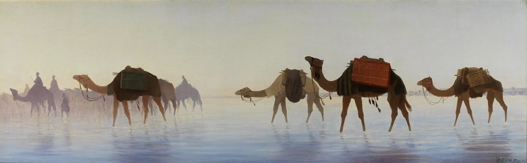Верблюд в пустыне. Верблюд живопись. Караван верблюдов.