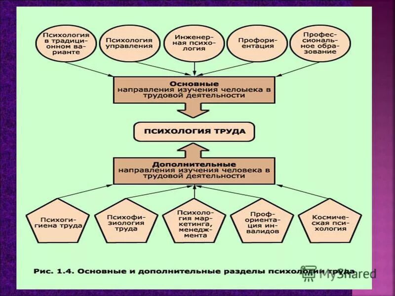 предмет психологии труда.