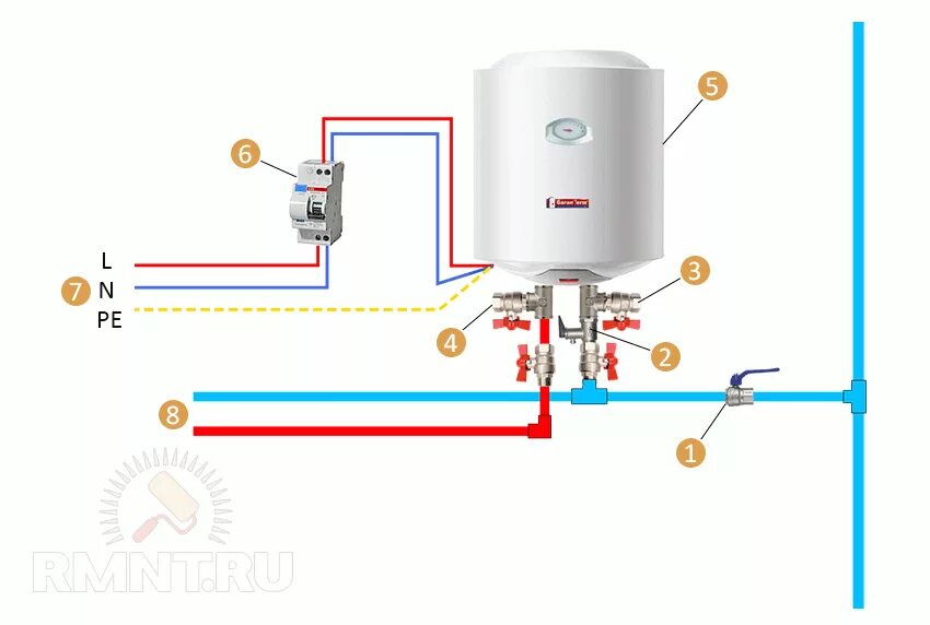 Подключаем два нагревателя. Водонагреватель накопительный 100 литров схема подключения. Водонагреватель накопительный 10 литров схема подключения. Водонагреватель накопительный 50 литров схема подключения. Схема подсоединения накопительного водонагревателя.