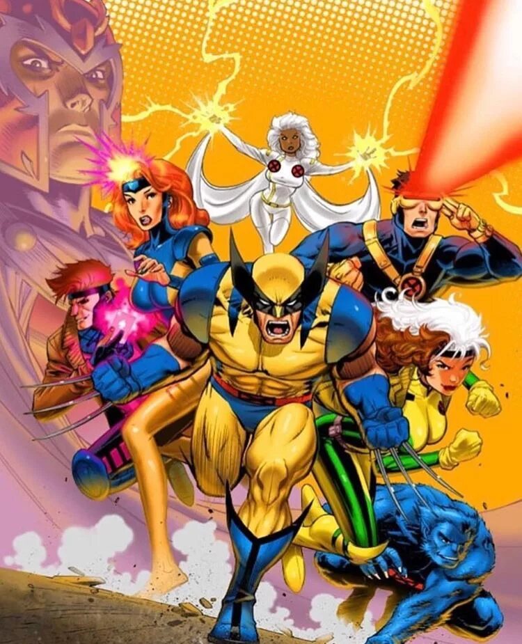 X men 1997. Люди Икс 1992.