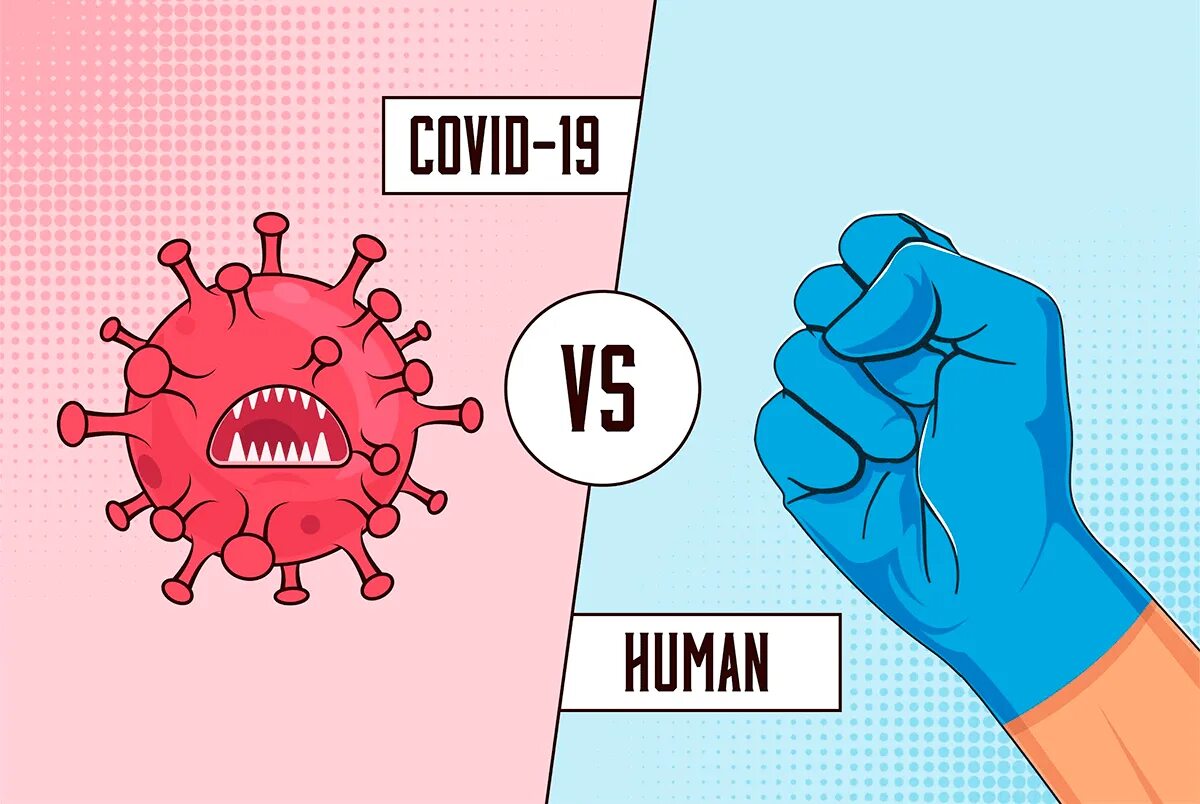 Против вируса. Стоп вирус. Против ковид 19.
