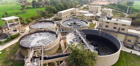 Sewage plant
