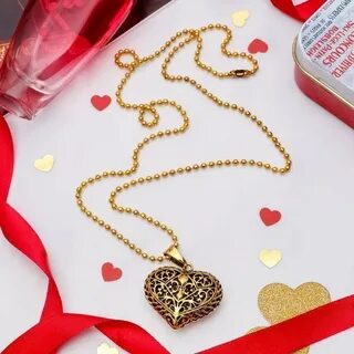 Сердце из золота