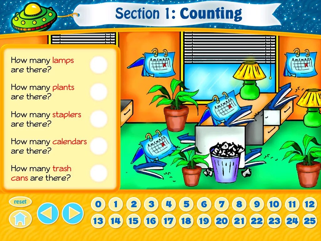 Игра how many. Math 1 St Grade. Count how many are. How many? For the first Grade.