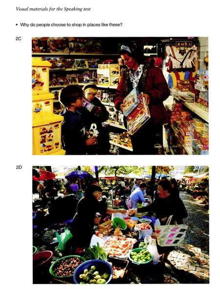 First speaking part 2. Fce speaking part 2. shopping speaking fce. fce speaking pictures. fce speaking food.
