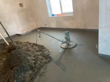 Как поливать полусухую стяжку после заливки