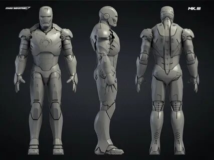 Iron 3d model