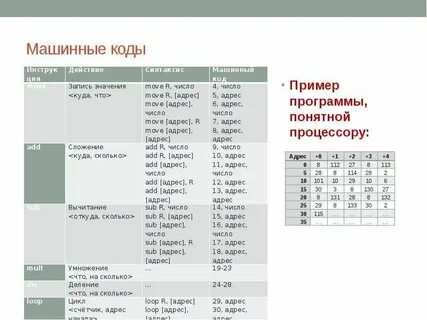 Машинный код низкоуровневые языки