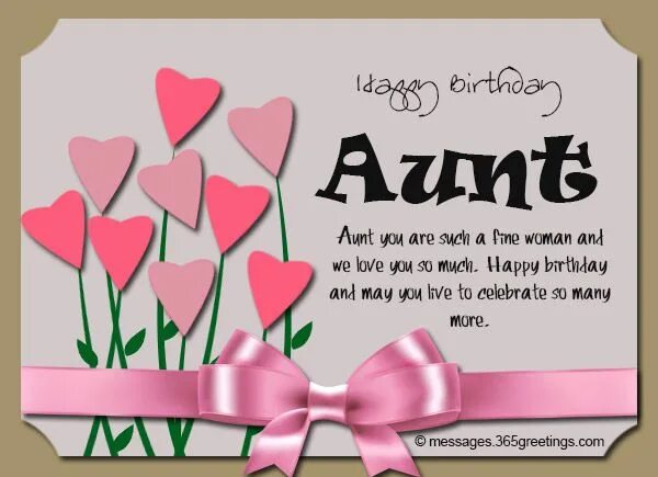 Living with my aunt. Happy Birthday Aunt. Happy Birthday Dear Aunt. Happy Birthday Auntie. Happy Birthday my Aunt.