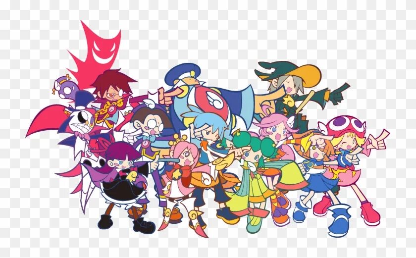 Puyo Puyo аркада 1992. Puyo Puyo characters. Puyo Quest. Puyo Puyo Tsu.