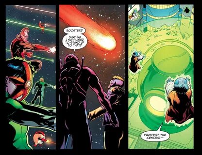 Red Lantern Starro manages to mind control a good portion of the Green Lant...