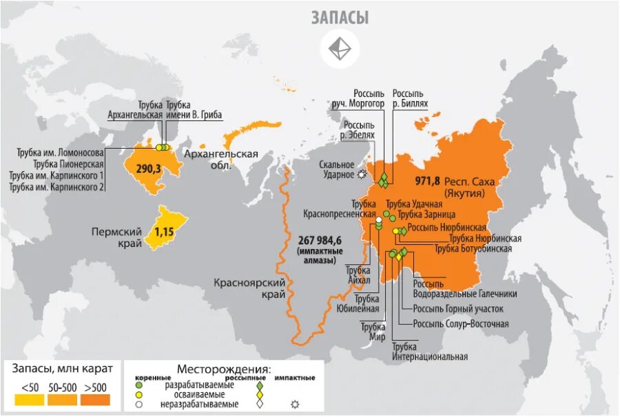 Добыча золота карта. Мирный месторождение алмазов на карте России. Месторождения алмазов в России на карте. Алмазные месторождения Якутии на карте.