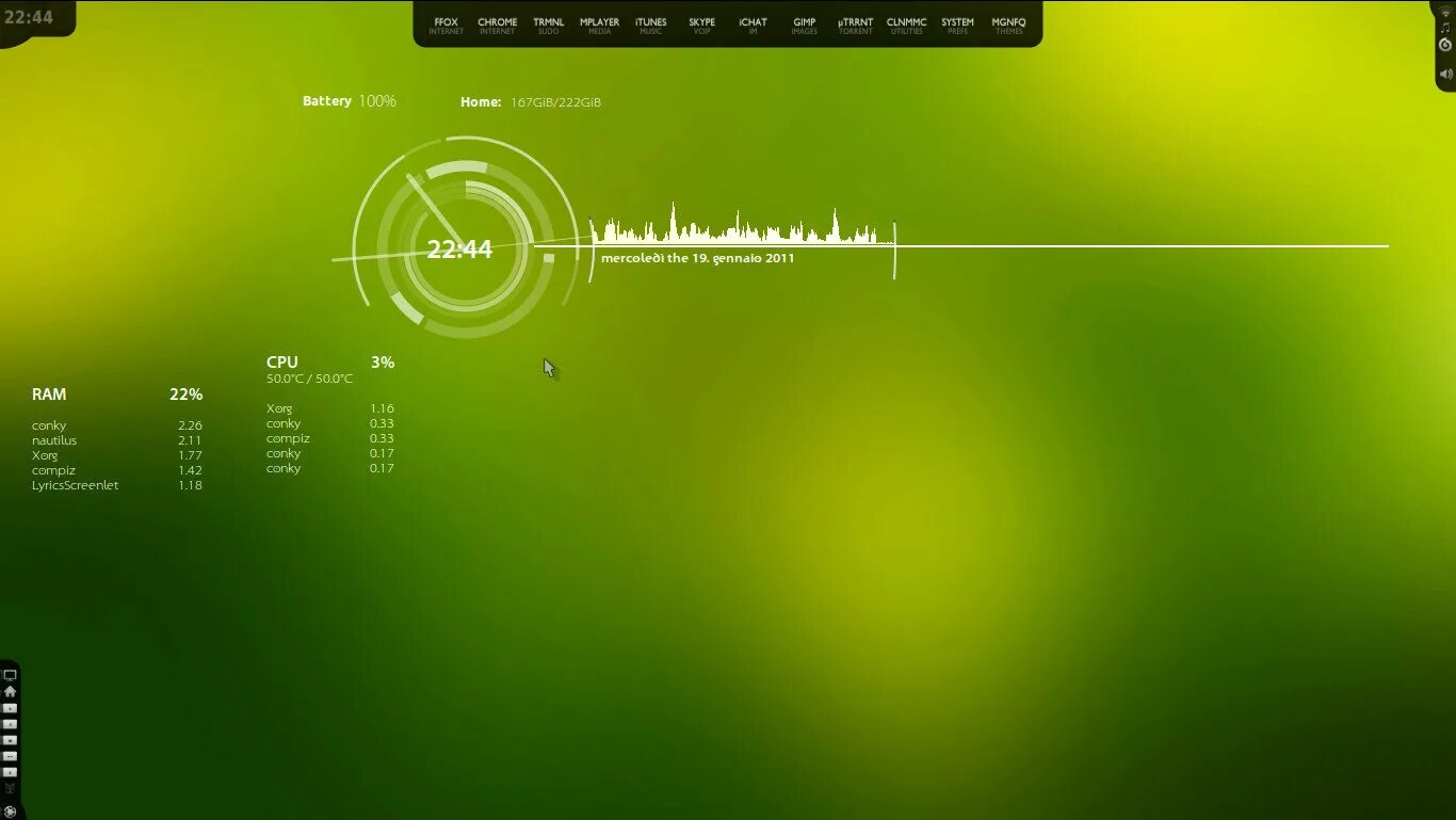 Clock linux. Кастомизация linux. linux для кастомизации. conky конфиг. темы conky.