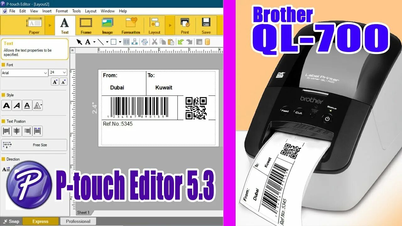 Touch editor. Принтер для печати наклеек brother QR. Brother "p-Touch Editor". Brother печатать этикетки. Brother программа для печати  этикеток.