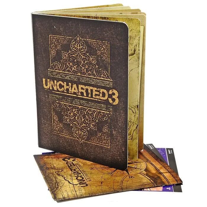 Специальные издания книг. Uncharted 3 коллекционное издание. Uncharted 3 книжка. Uncharted 3 Special Edition. Uncharted книга.