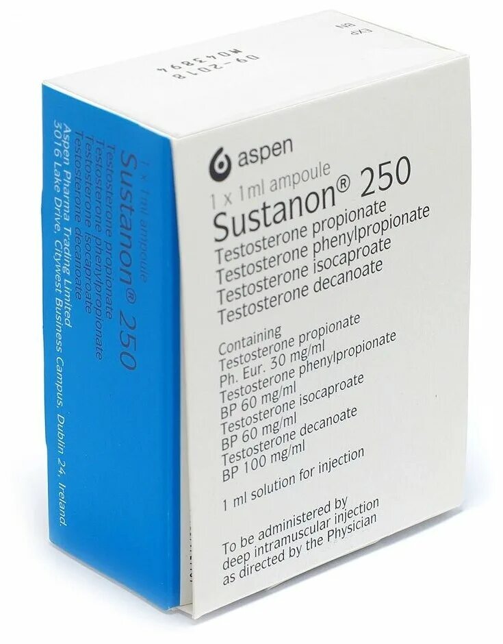 Сустанон 250 Aspen. Сустанон 250 Aspen производитель. Сустанон 250 мг. Сустанон-250 р-р в/м масл. 1мл №1.