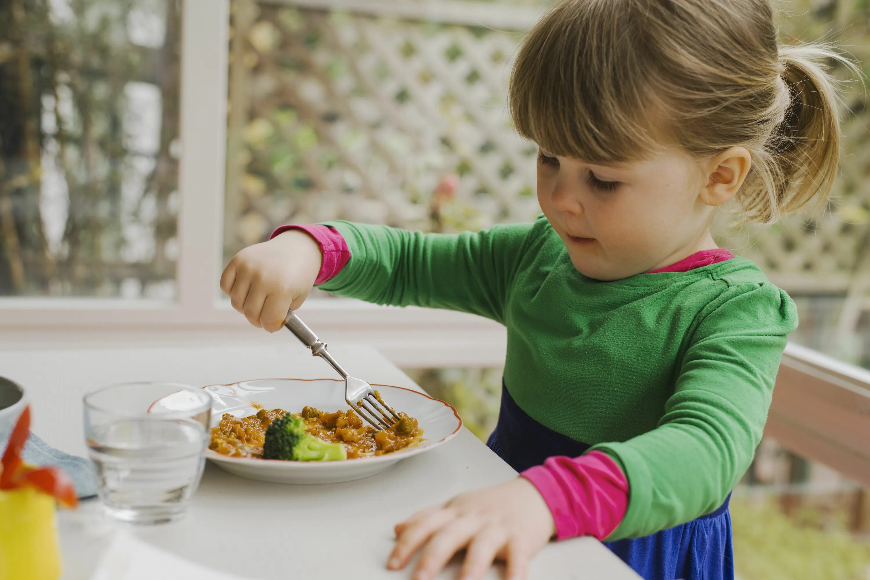 Child's Diet. Put the child on Brown food.