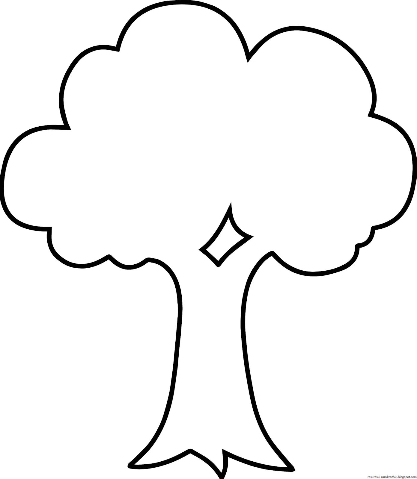 Аппликация дерево шаблон распечатать. Дерево раскраска. Трафарет "дерево". Дерево раскраска для детей. Дерево раскраска для малышей.