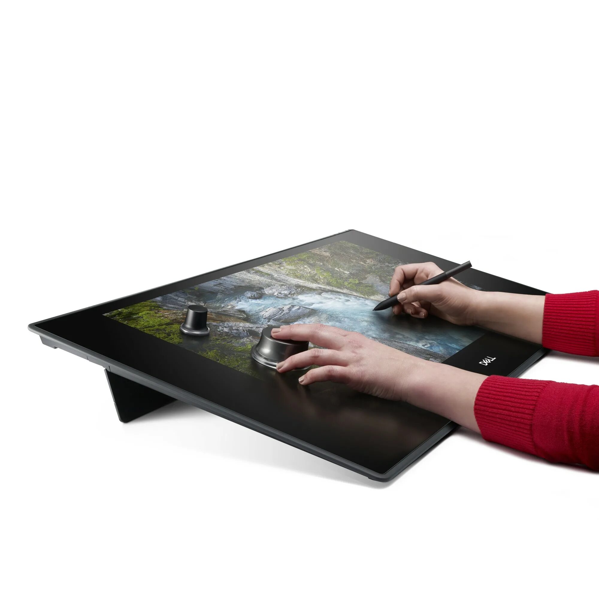 Сенсорный монитор. Dell Canvas 27. Dell Canvas 2718d. Canvas планшет графический. Сенсорный графический планшет.