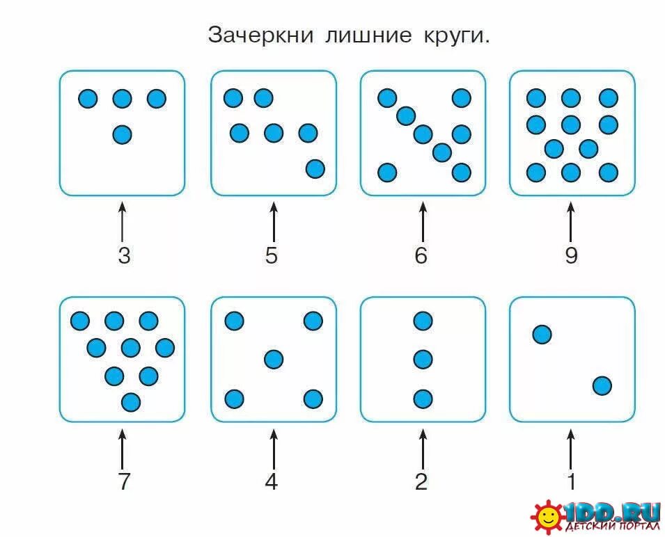 Соединить цифру с количеством предметов. Задания с точками для дошкольников. Соотнесение количества предметов. Точки по количеству. Числовые карточки для дошкольников.