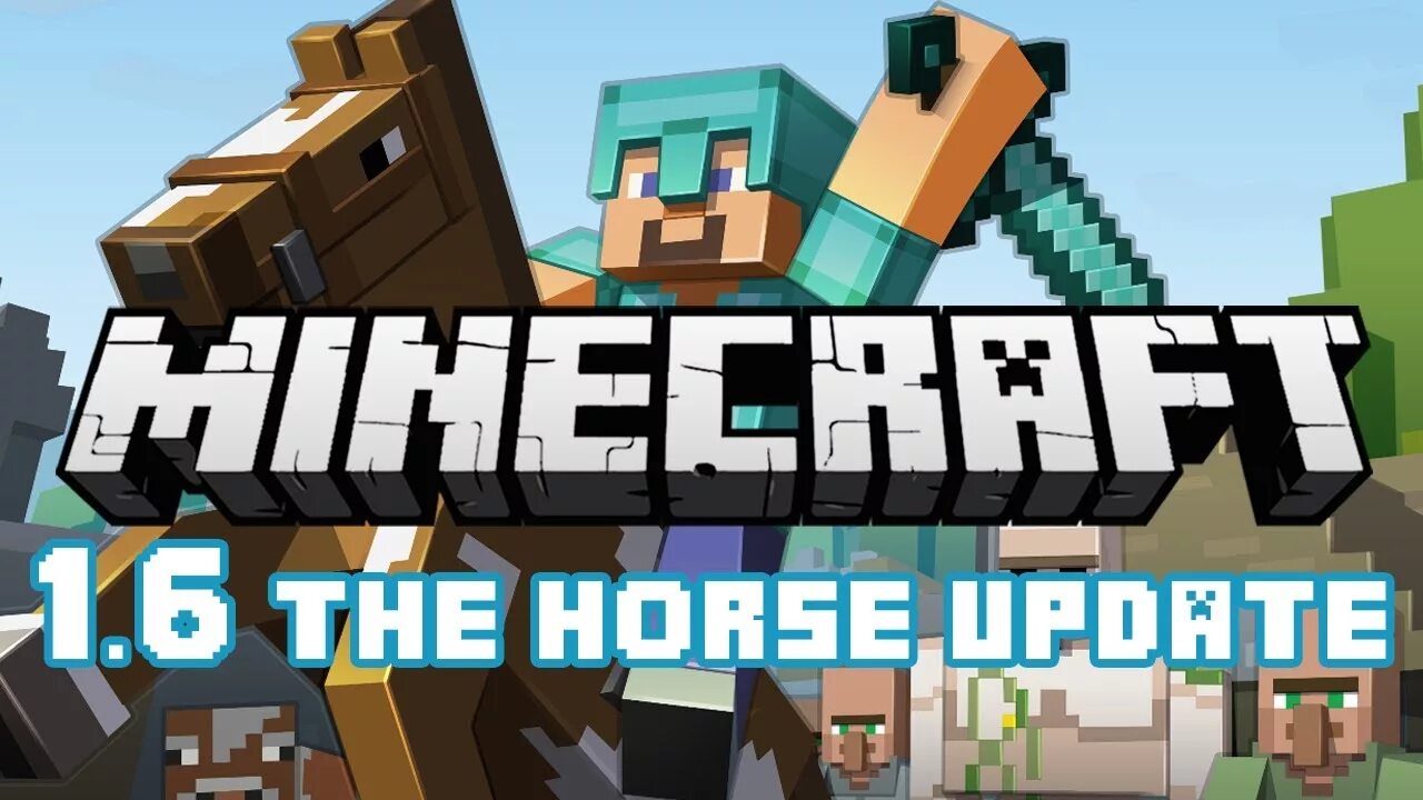 Horse update Minecraft. 1.6 Майнкрафт обновление. Майнкрафт обновление 1.1. Лого обновления майнкрафт. Обновление 6.1