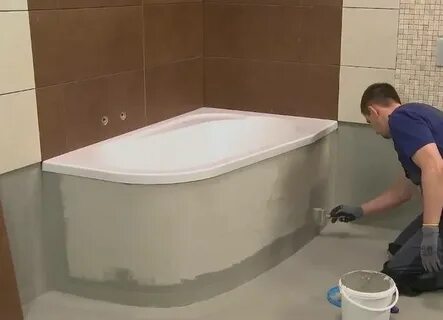 Что сначала плитка или ванна
