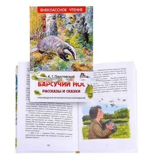 Барсучий нос паустовский читать