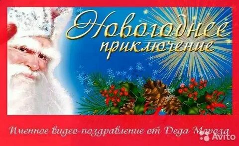 Именное видео поздравление от деда мороза