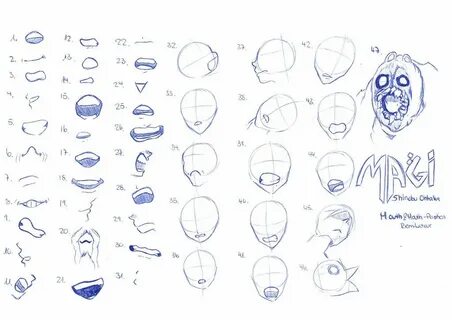 анатомия рисунок аниме рот: 2 тыс изображений найдено в Яндекс Картинках