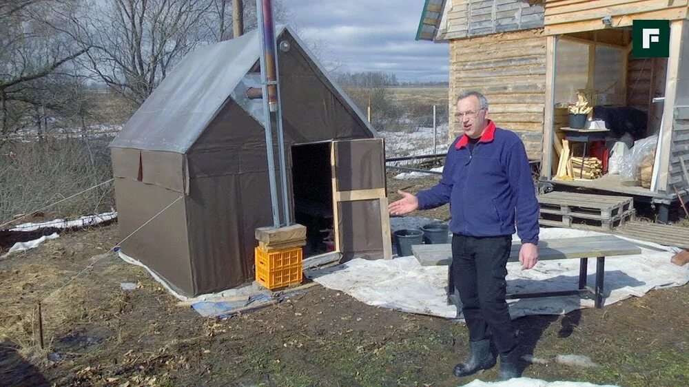 Как из вышедшего из строя стиральной машины создать печь для бани?