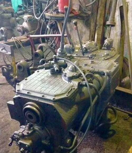 Как снять коробку т 150 HTS-17221 flowed the omentum drive handout (to the rear bridge exit) is it possi