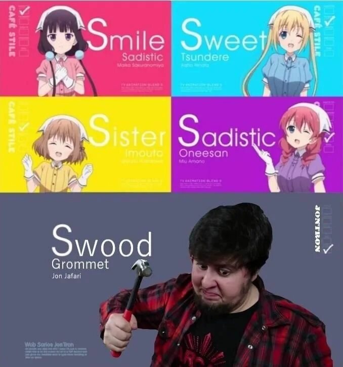 Садистик. Мем smile Sweet sister sadistic.