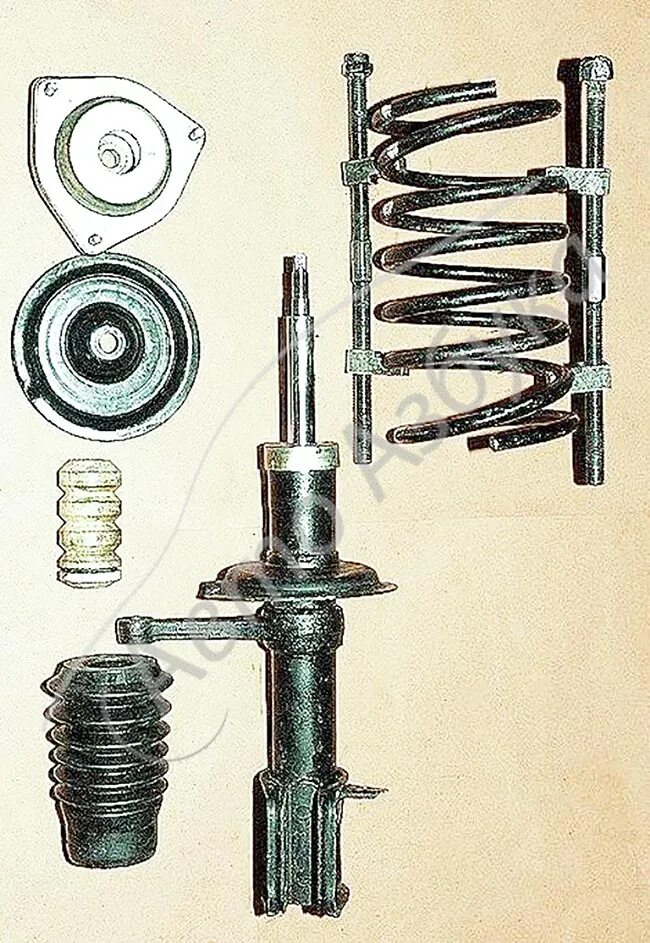 Сборка стойки амортизатора. Стойка амортизатора задняя ВАЗ 2110. Сбор передней стойки ВАЗ 2110. Задняя стойка ВАЗ 2110. Сборка передней стойки ВАЗ 2110.