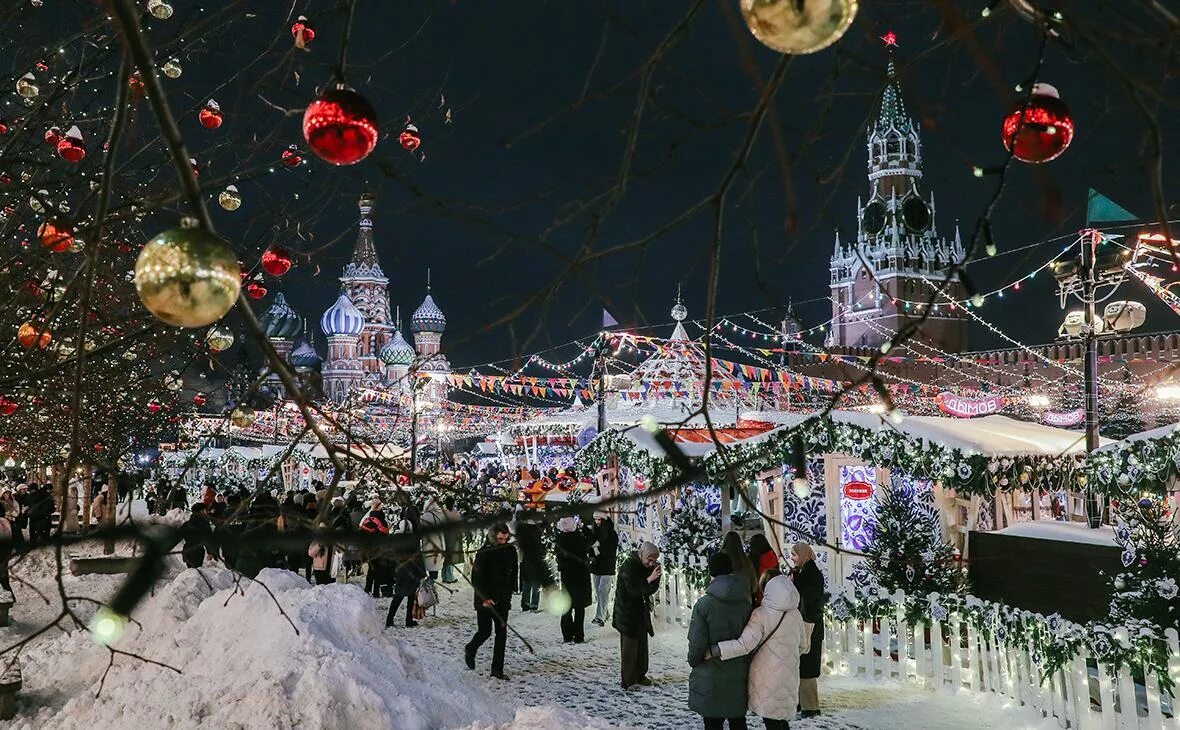 Новогодняя Москва. Новый год в Москве. Новогодний город. Новогодняя красная площадь. 05 декабря 2023