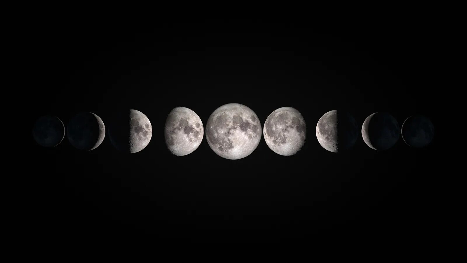Moon pc. Луна. Лунный цикл. Почему Луна меняет фазы. Обои на рабочий стол Луна.