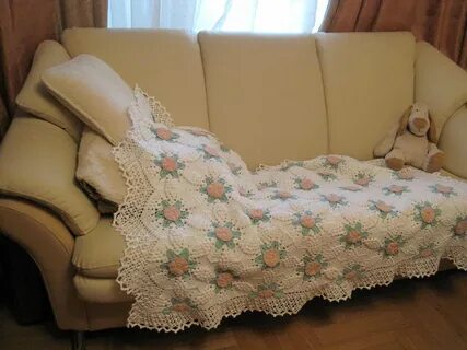 Диваны крючком